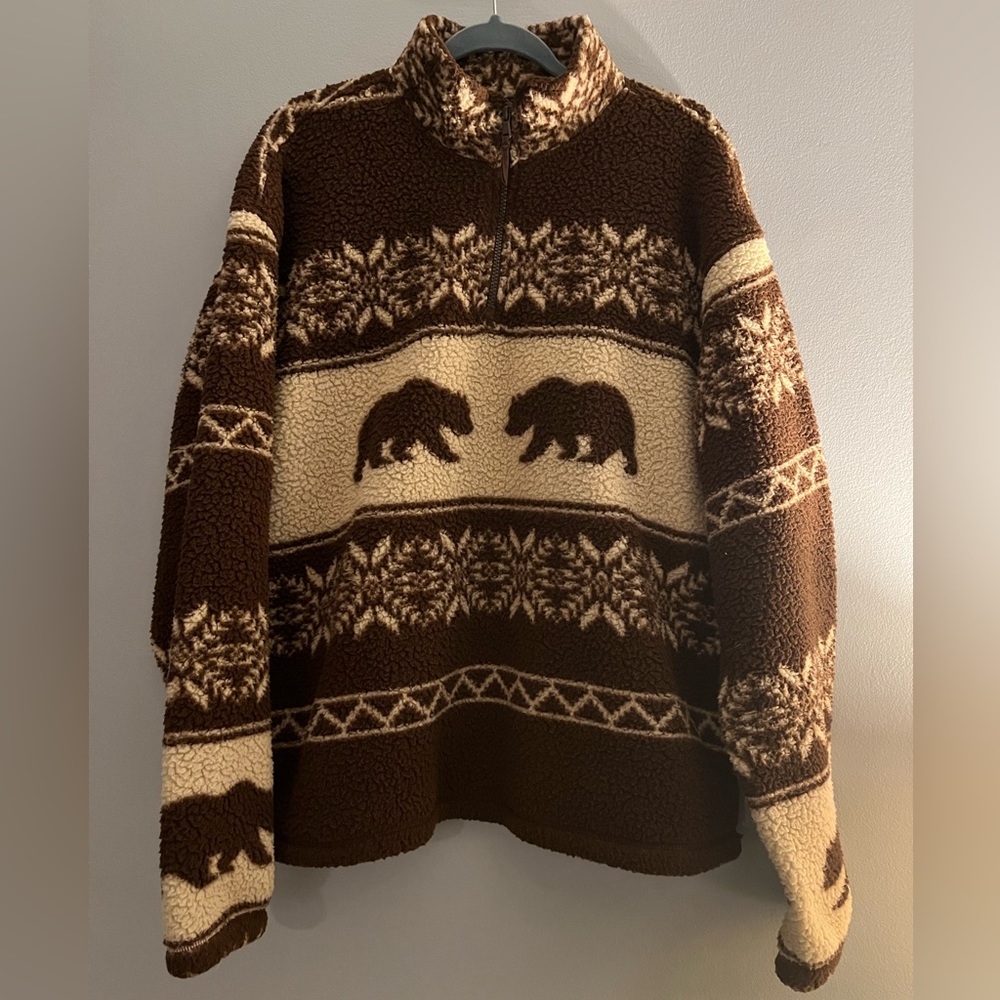 Old navy fleece quarter zip